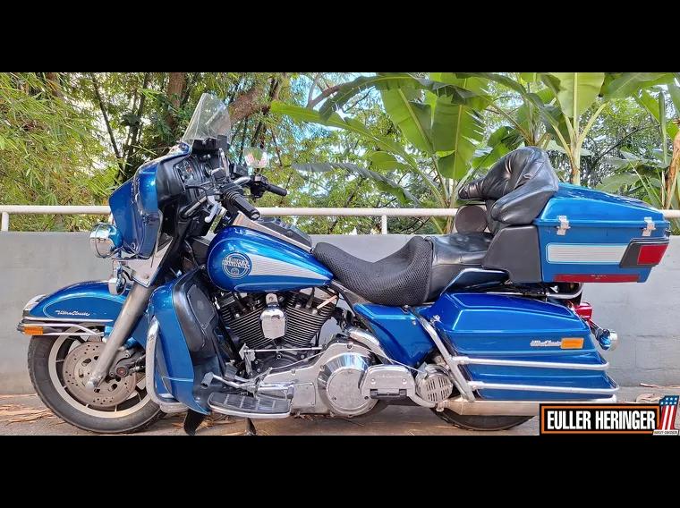 Harley-Davidson Electra Glide Azul 2