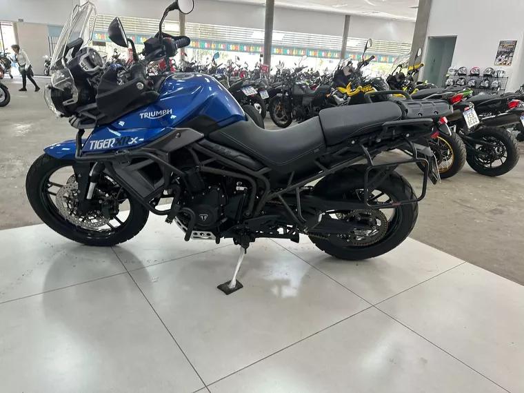 Triumph Tiger 800 Azul 4