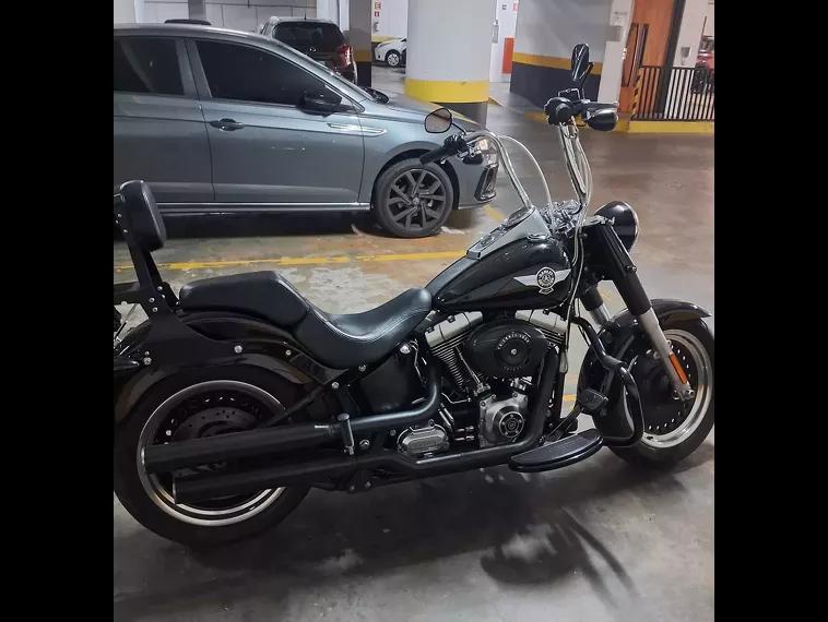 Harley-Davidson Fat Boy Preto 2