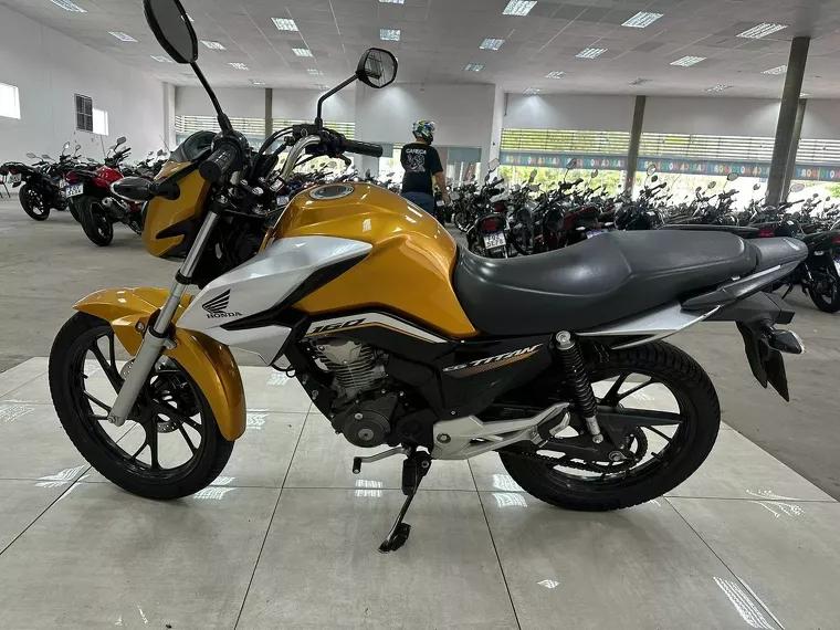 Honda CG 160 Amarelo 4