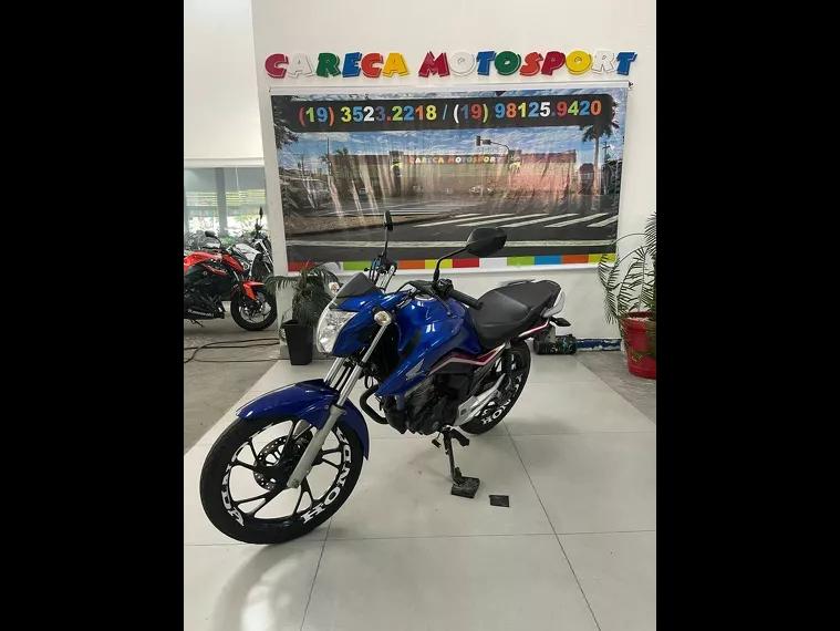 Honda CG 160 Azul 6