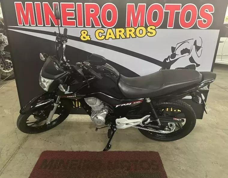 Honda CG 160 Preto 2