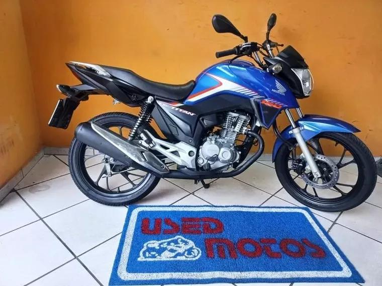 Honda CG 160 Azul 4