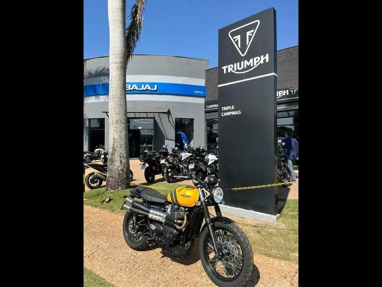 Triumph Street Scrambler Amarelo 4