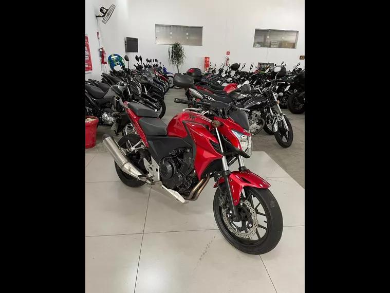 Honda CB 500 Vermelho 3