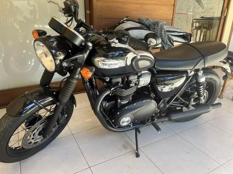 Triumph Bonneville Preto 2