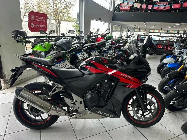 Honda CBR 500 Preto 18