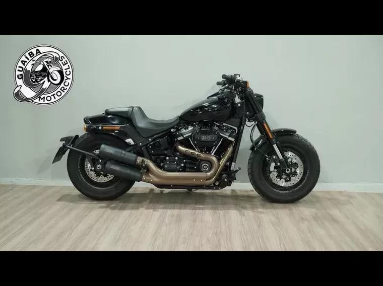 Harley-Davidson Fat Bob Preto 10