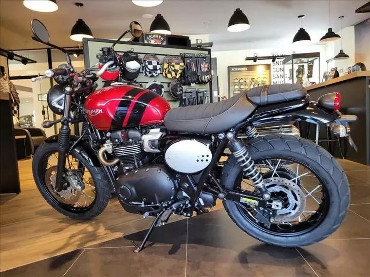 Triumph Street Scrambler Vermelho 3