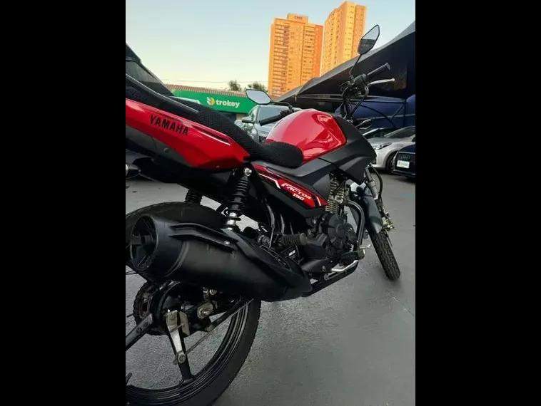 Yamaha YBR 125 Factor Vermelho 8