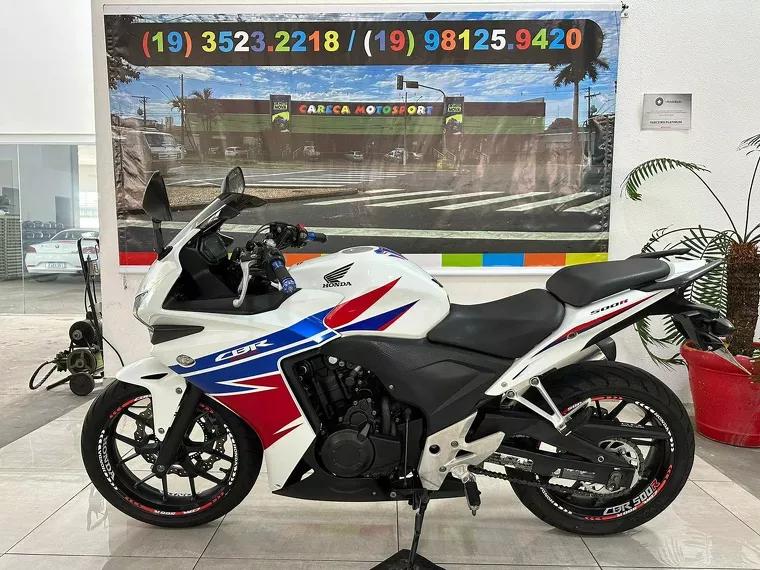 Honda CBR 500 Branco 9