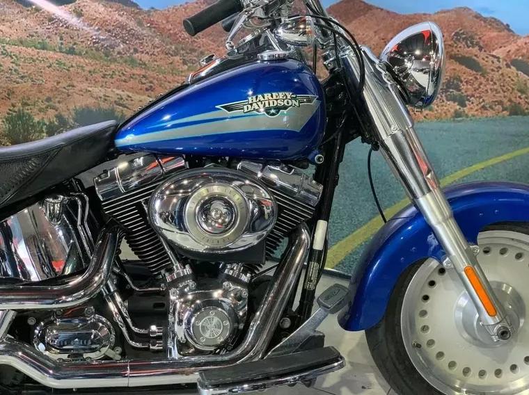 Harley-Davidson Fat Boy Azul 2