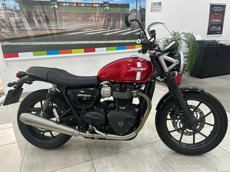 Triumph Street Twin Vermelho 1