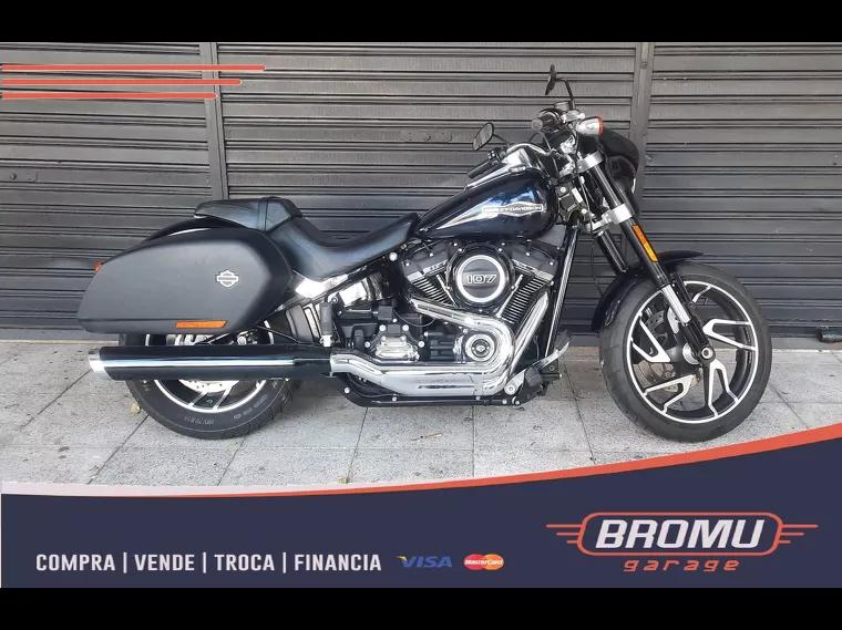 Harley-Davidson Sport Glide Azul 2