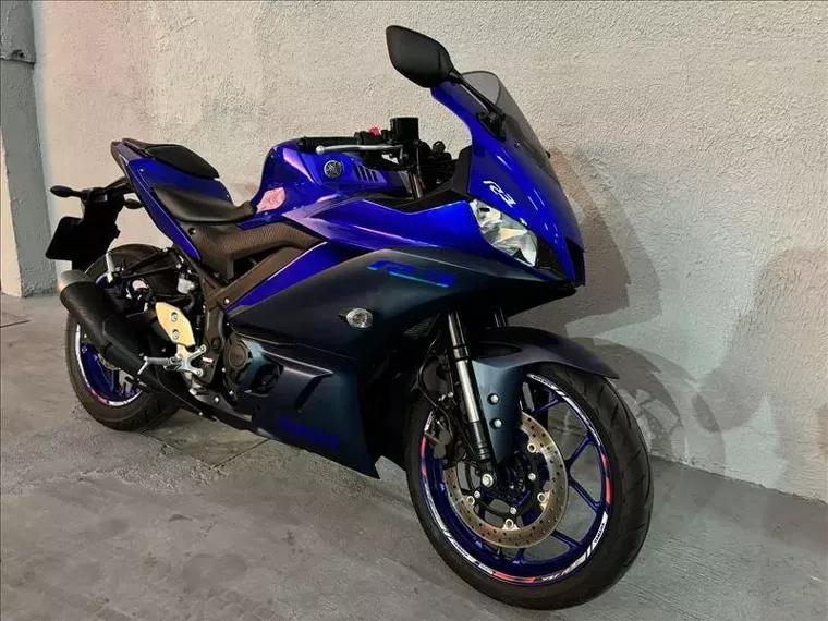 Yamaha YZF R3 Azul 3