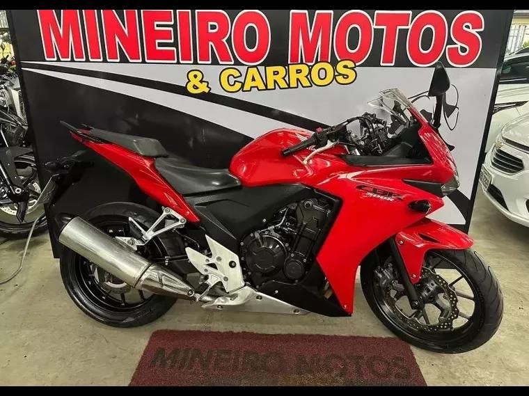 Honda CBR 500 Vermelho 1