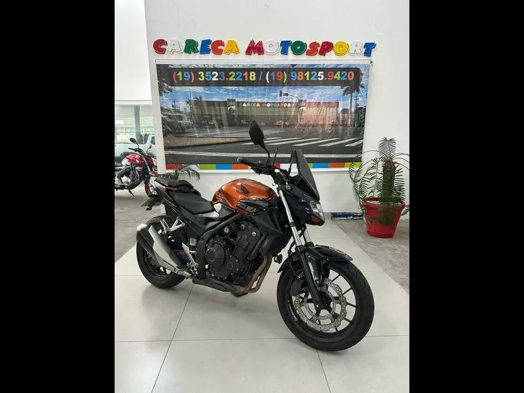 Honda CB 500 Laranja 18