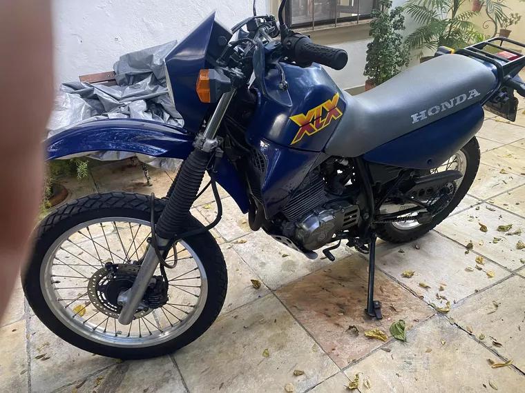 Honda XLX 350 Azul 4