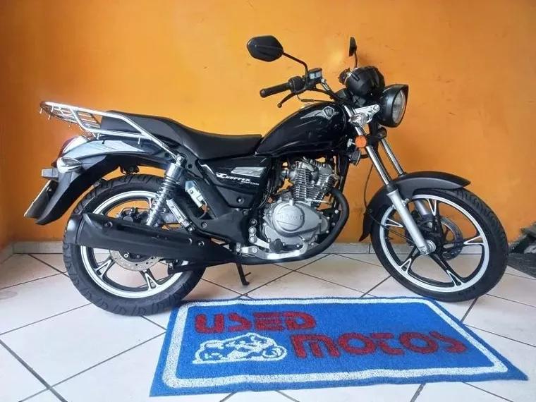 Haojue Chopper Road Preto 4