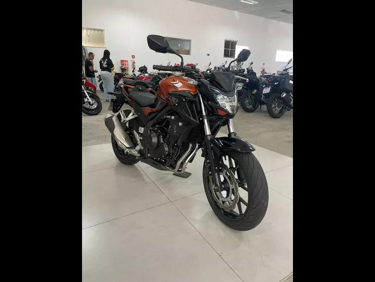 Honda CB 500 Laranja 11