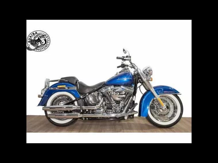 Harley-Davidson Deluxe Azul 1