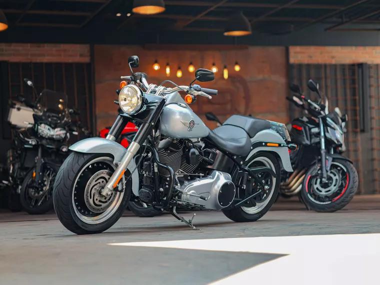 Harley-Davidson Fat Boy Cinza 2