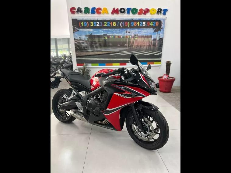 Honda CBR 650 Vermelho 1