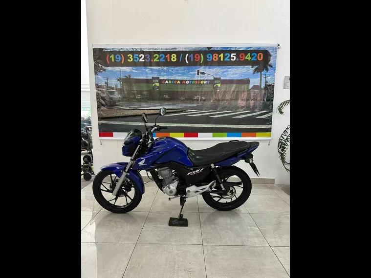 Honda CG 160 Azul 24