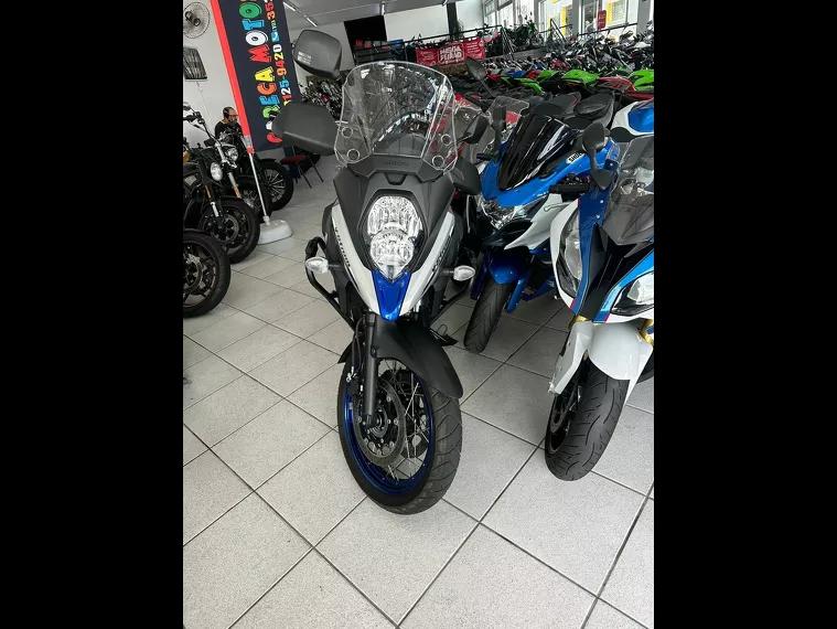 Suzuki V-Strom Azul 2