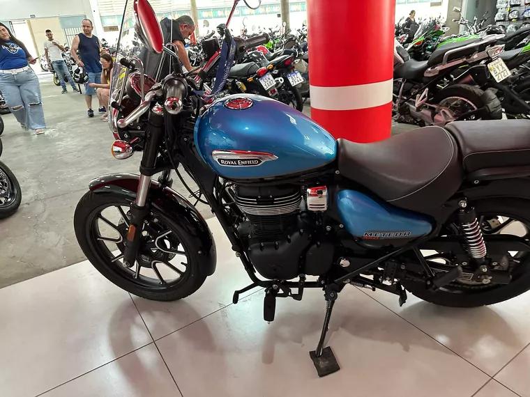 Royal Enfield Meteor Azul 8