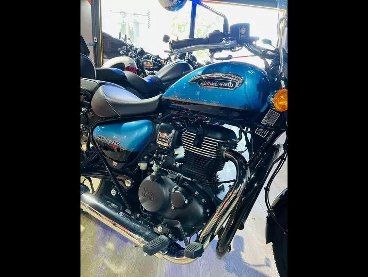 Royal Enfield Meteor Azul 12