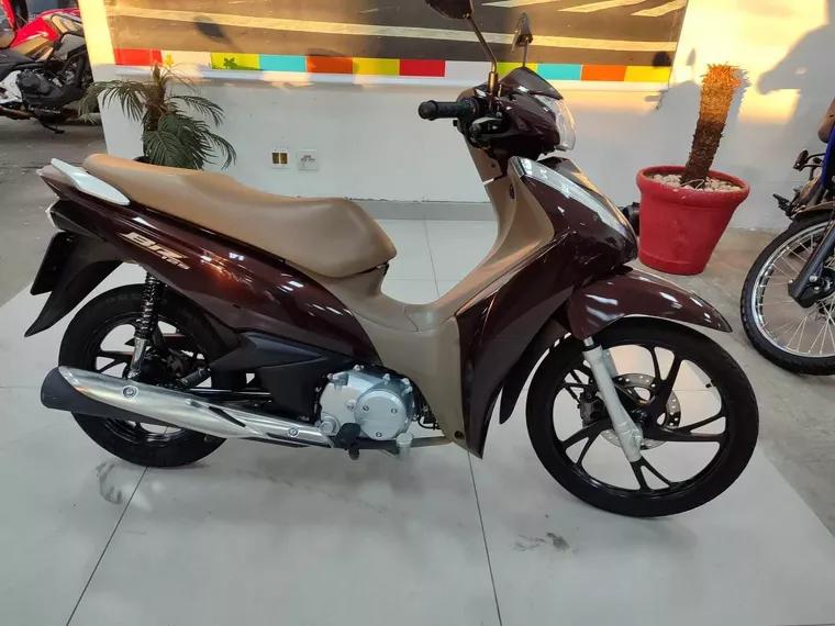 Honda Biz Marrom 1