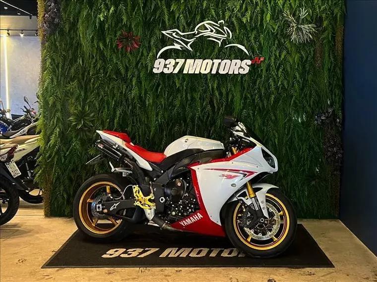 Yamaha YZF R1 Branco 1