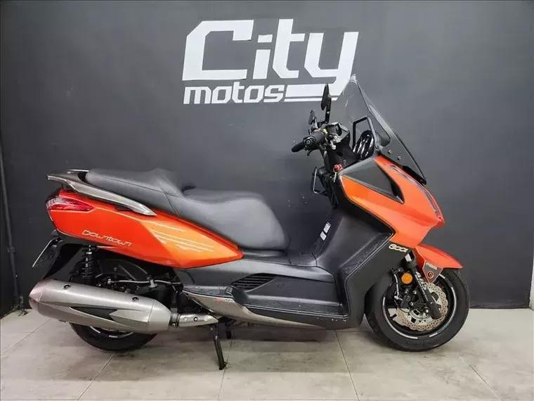 Kymco Downtown Laranja 8