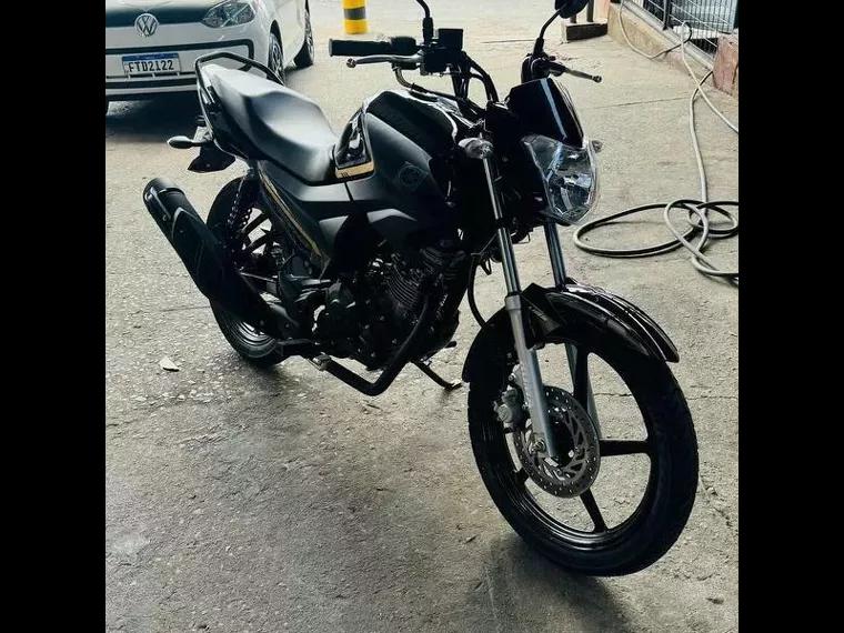 Yamaha YBR 125 Factor Preto 13