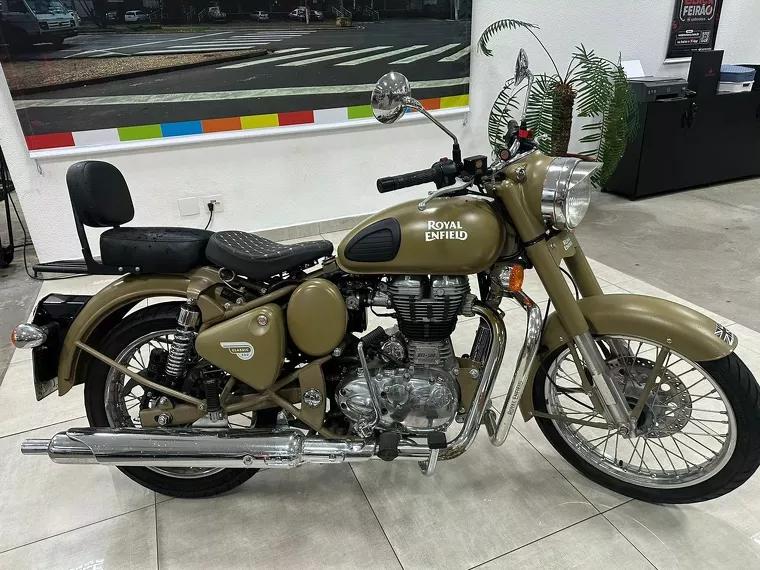 Royal Enfield Bullet Bege 1