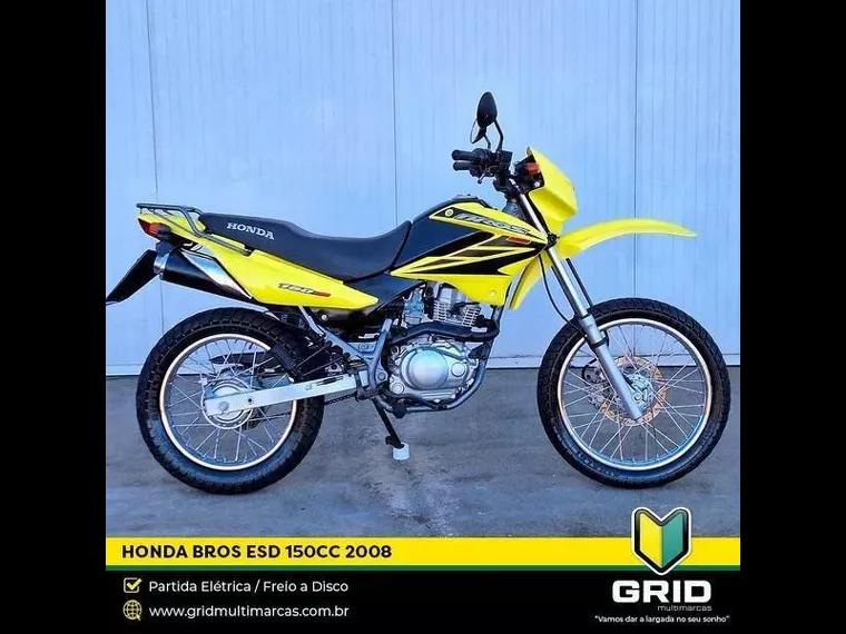 Honda NXR 150 Amarelo 1