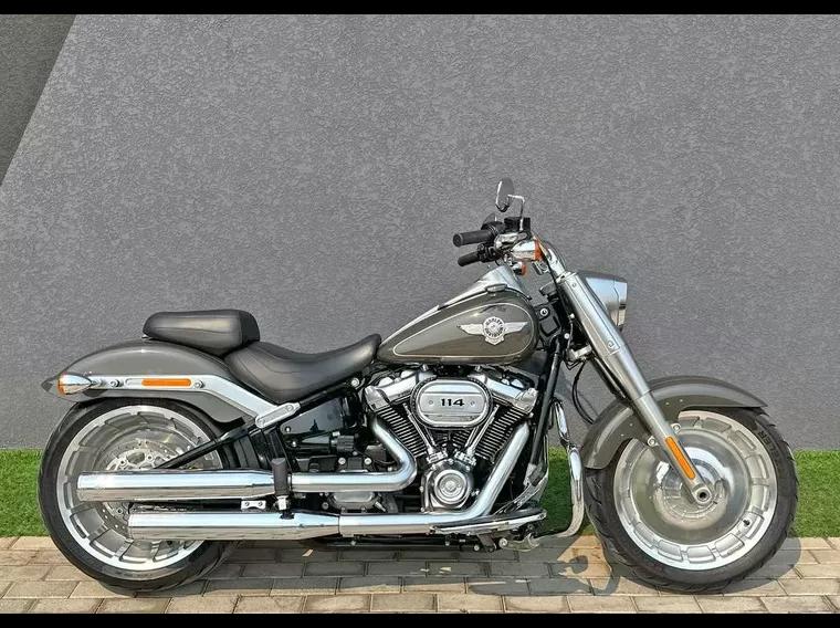 Harley-Davidson Fat Boy Cinza 2