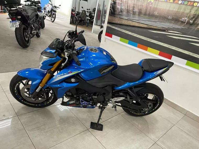 Suzuki GSX-S Azul 14