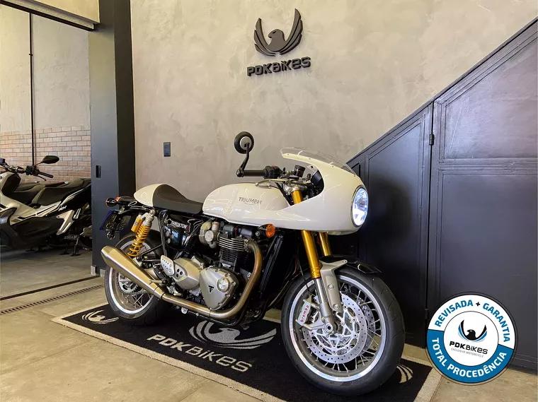 Triumph Thruxton Branco 1