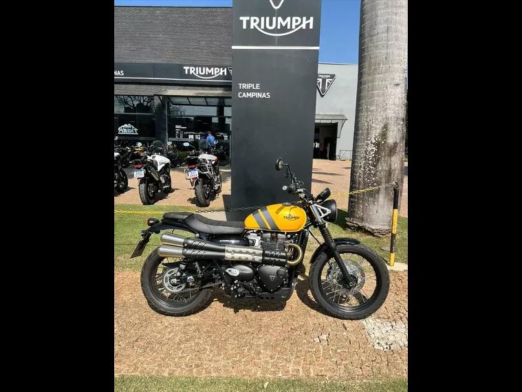 Triumph Street Scrambler Amarelo 1