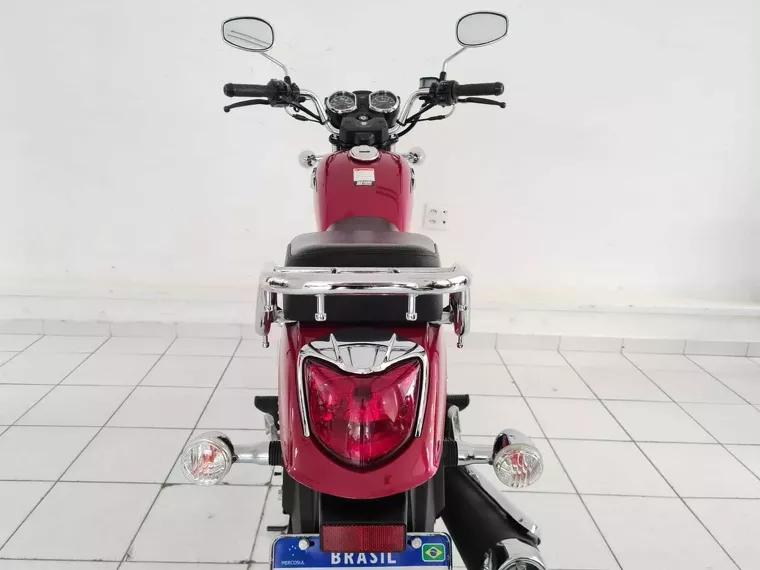 Haojue Chopper Road Vermelho 4