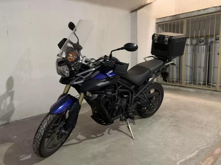 Triumph Tiger 800 Azul 2