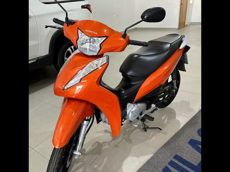 Honda Biz Laranja 7