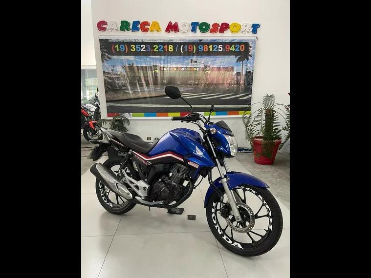 Honda CG 160 Azul 13