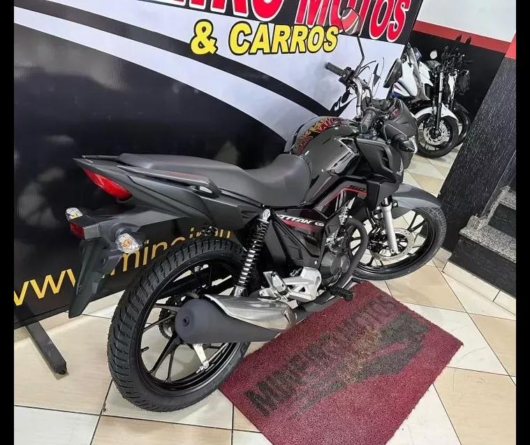 Honda CG 160 Preto 4