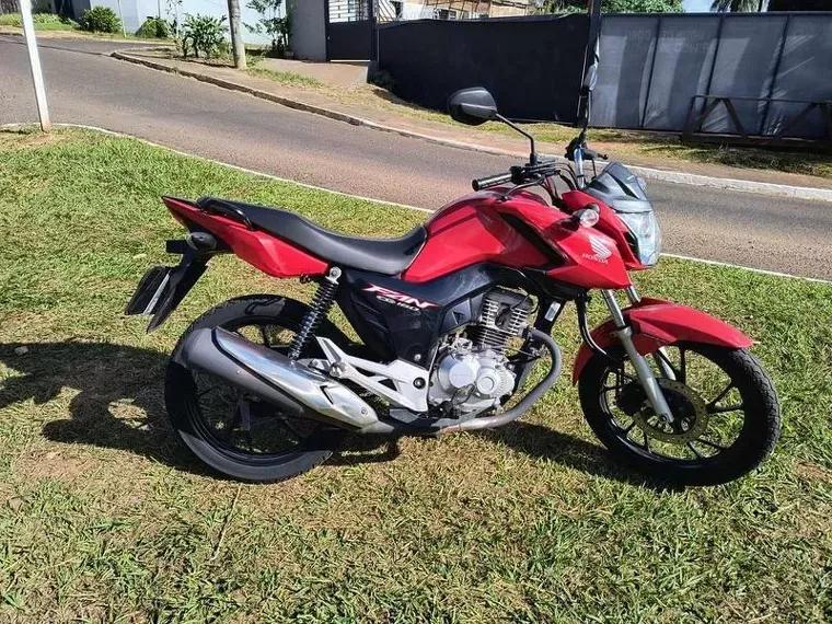 Honda CG 160 Vermelho 1