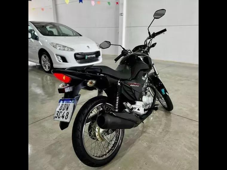 Honda CG 160 Preto 4