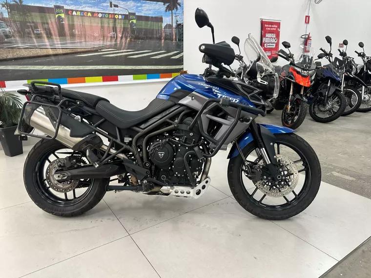 Triumph Tiger 800 Azul 20