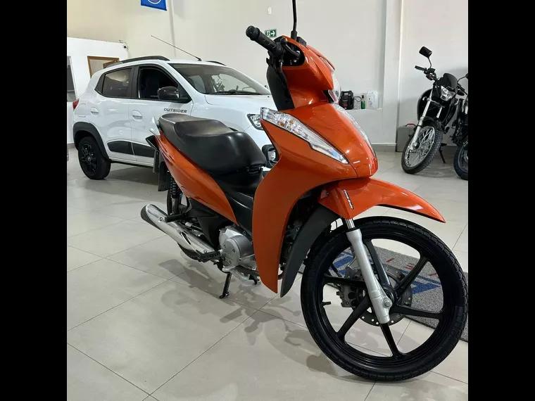 Honda Biz Laranja 5